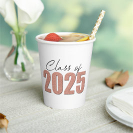 バラ金ゴールドグリッタークラス2025 紙コップ