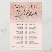 バラ金ゴールドグリッターグラデーションピンクゲーム (正面)