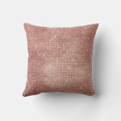 バラ金ゴールドグリッターグラムスパークルグリルピロー クッション (裏面)