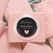 バラ金ゴールドグリッターグラムフローラリース ラウンドシール