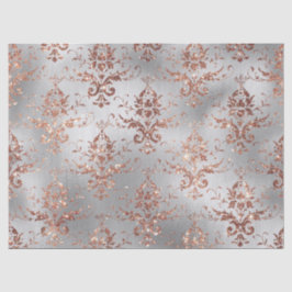 バラ金ゴールドグリッターグレーの切り離しページでのスクロール作業 薄葉紙