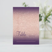 バラ金ゴールドグリッターグレープパープグラデーションライス席 招待状 (スタンド正面)