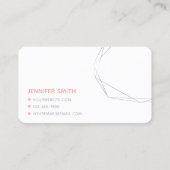 バラ金ゴールドグリッタージェムフェミニン 名刺 (裏面)