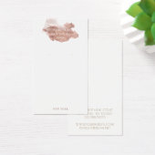 バラ金ゴールドグリッタージュエリーイヤリングディスプレイカード (デスク)