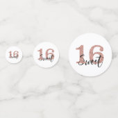 バラ金ゴールドグリッタースウィート16 Sixen コンフェッティ (裏面)