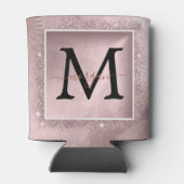 バラ金ゴールドグリッタースクリプトモノグラム 缶クーラー (裏面)