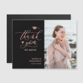 バラ金ゴールドグリッタースクリプト卒業ありがとう (正面/裏面)