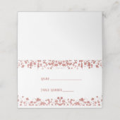 バラ金ゴールドグリッタースター座席表 プレイスカード (外部開封)