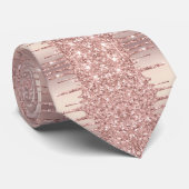 バラ金ゴールドグリッタースパークネックタイ ネクタイ (ロール)