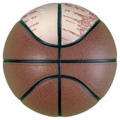 バラ金ゴールドグリッタースパークルカスタム文字バスケットボール バスケットボール (右)