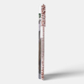 バラ金ゴールドグリッタースパークルフォトモノグラムiPhone Case-Mate iPhoneケース (裏面 / 右)