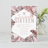 バラ金ゴールドグリッタートロピカルパ離れームズスウィート16 I 招待状 (スタンド正面)