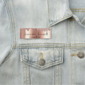 バラ金ゴールドグリッタードライカスタムプ事業 名札 (インサイチュ)