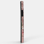 バラ金ゴールドグリッタードライブヴィンテージバラフローラ名 Case-Mate iPhoneケース (裏面/右)