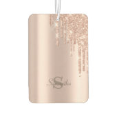 バラ金ゴールドグリッタードライブ カーエアーフレッシュナー (裏面)