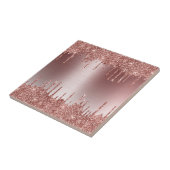 バラ金ゴールドグリッタードライブ タイル (側面)