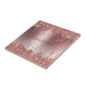 バラ金ゴールドグリッタードライブ タイル (側面)