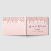 バラ金ゴールドグリッタードリップスグラムキンセアニェラ ゲストブック (全面)