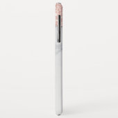 バラ金ゴールドグリッタードリップスパークルズマーブルネーム Case-Mate iPhoneケース (裏面/左)