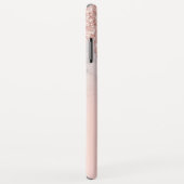 バラ金ゴールドグリッタードリップスパークルズマーブルネーム Case-Mate iPhoneケース (裏面/右)