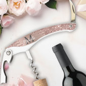 バラ金ゴールドグリッタードリップスピンクメタル名 ソムリエナイフ