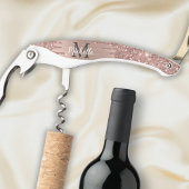 バラ金ゴールドグリッタードリップスピンクメタル名 ソムリエナイフ