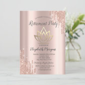 バラ金ゴールドグリッタードリップス金ゴールドロータスリタイアメント 招待状 (スタンド正面)