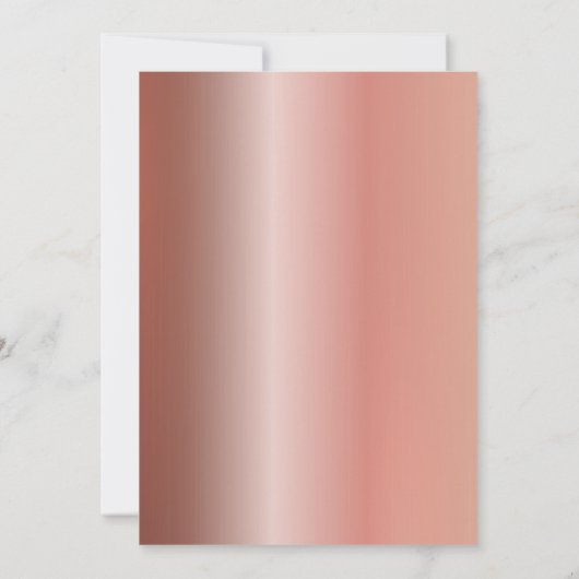 バラ金ゴールドグリッタードリップス70誕生日サプライズ 招待状 (裏面)