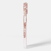 バラ金ゴールドグリッタードリップ赤面ピンクガーリー名 Case-Mate iPhoneケース (裏面 / 右)