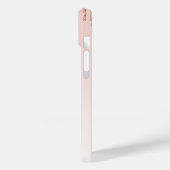 バラ金ゴールドグリッタードリップ赤面ピンクガーリー名 Case-Mate iPhoneケース (裏面 / 左)