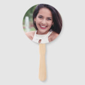 バラ金ゴールドグリッタードリプスキンセアニェラ写真 ハンドファン (裏面)