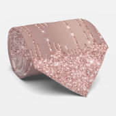 バラ金ゴールドグリッターネックタイ ネクタイ (ロール)