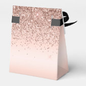 バラ金ゴールドグリッターバルーン13th誕生日ありがとう フェイバーボックス (裏面サイド)