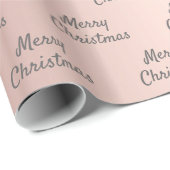 バラ金ゴールドグリッターピンクシルバースパークルクリスマス ラッピングペーパー (ロールコーナー)