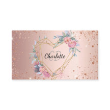 バラ金ゴールドグリッターピンクフローラメイクアップヘア美しい