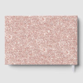 バラ金ゴールドグリッターフローラキンセアニラ15誕生日 ゲストブック (裏面)