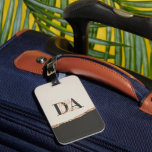 バラ金ゴールドグリッターブラックピンクモノグラモダンム ラゲッジタグ<br><div class="desc">バラ金ゴールドグリッターブラックピンク、バラ金ゴールドブラックモダンモノグラム名</div>