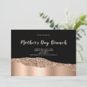 バラ金ゴールドグリッターマザーズデイブランチ招待状 招待状 (スタンド正面)