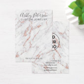 バラ金ゴールドグリッターマーブルジュアリーイヤリングディスプレイ (デスク)