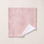 バラ金ゴールドグリッターマーメイドはかりで測 バスタオルセット (ウォッシュタオル)