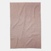 バラ金ゴールドグリッターメタリックかわいらしスパークガーリーリー キッチンタオル (縦)