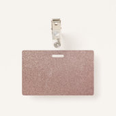 バラ金ゴールドグリッターメタリックかわいらしスパークガーリーリー バッジ (裏面クリップ)