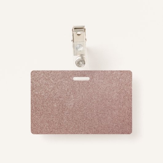 バラ金ゴールドグリッターメタリックかわいらしスパークガーリーリー バッジ (裏面クリップ)