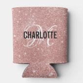 バラ金ゴールドグリッターモノグラム名 缶クーラー (裏面)