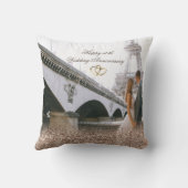 バラ金ゴールドグリッターリングや輪写真 クッション (裏面)