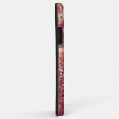 バラ金ゴールドグリッターヴィンテージレッドピンクローズフローラ Case-Mate iPhoneケース (裏面/右)