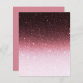 バラ金ゴールドグリッター勾配 (正面/裏面)