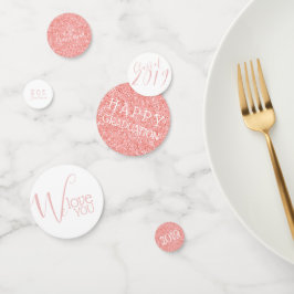 バラ金ゴールドグリッター卒業/特別の機会 コンフェッティ