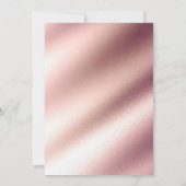 バラ金ゴールドグリッター及びスリリングライト卒業 招待状 (裏面)