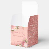 バラ金ゴールドグリッター及びGlamカスタム フェイバーボックス (オープン)